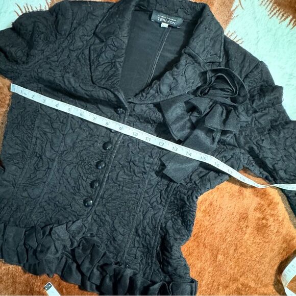 Rickie Freeman Teri Jon All Over Lace Blazer - Picture 8 of 8